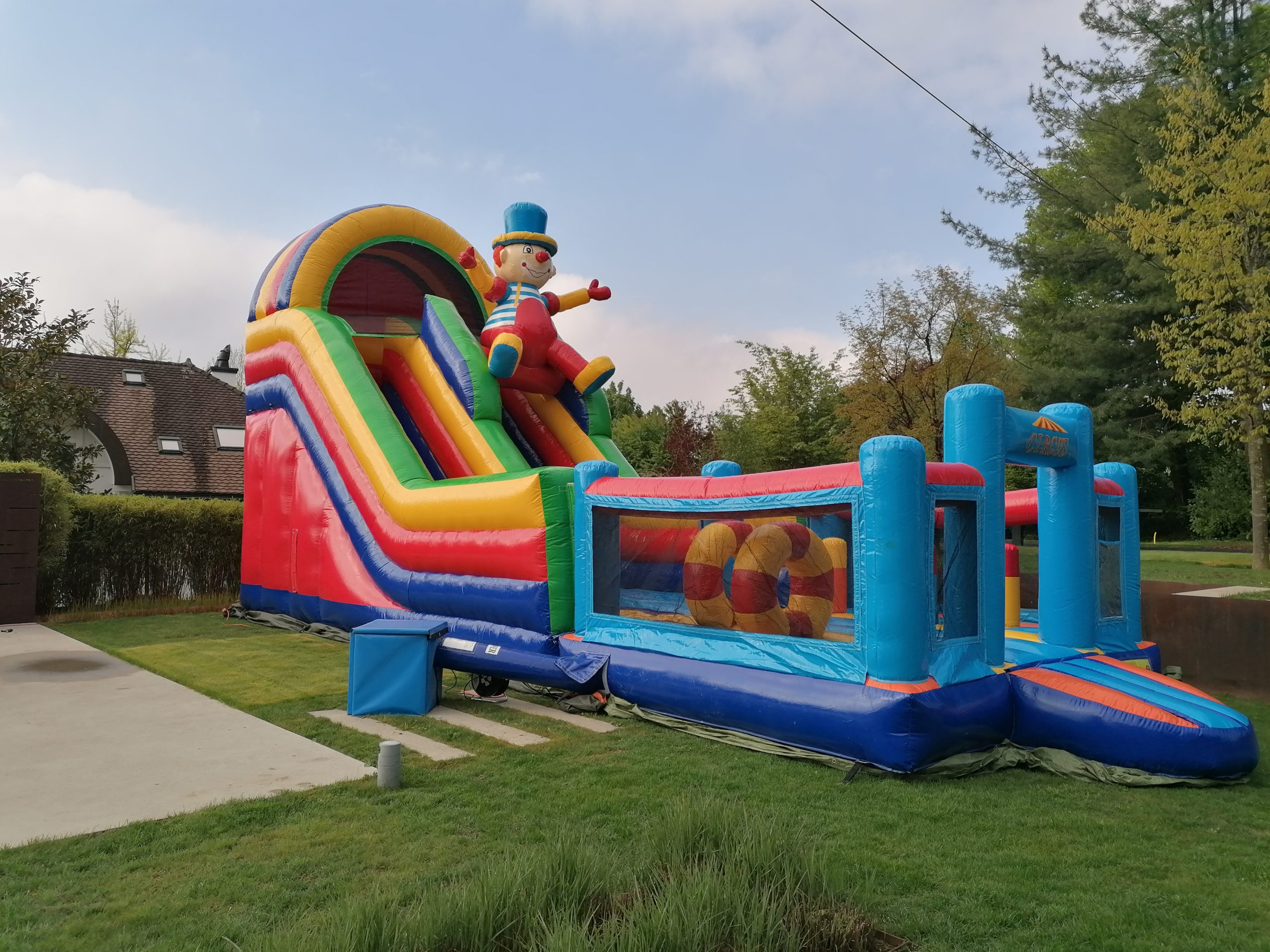 Grand Château Gonflable "Super Circus" 🎪🎈